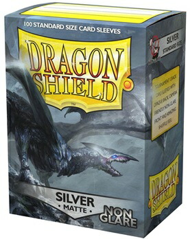 楽天ブックス At ドラゴンシールド マット スタンダードサイズ ノングレア シルバー 100枚入 玩具 ゲーム