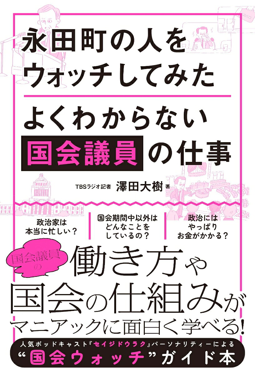 永田町の人をウォッチしてみたよくわからない国会議員の仕事[澤田大樹]