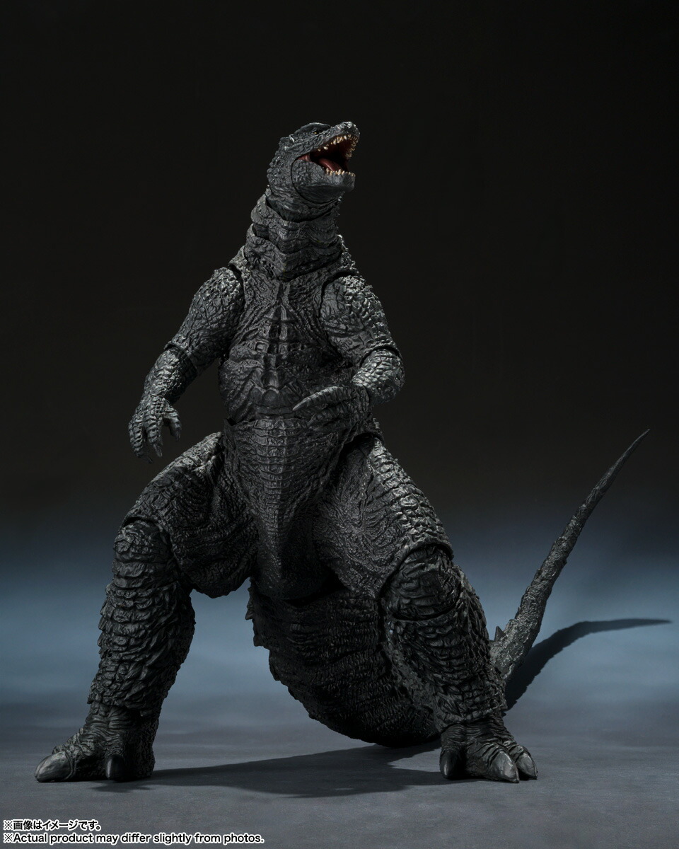 S.H.MonsterArtsゴジラ(2014)『GODZILLAゴジラ』-MovieGraphicPlus-(塗装済み可動フィギュア)