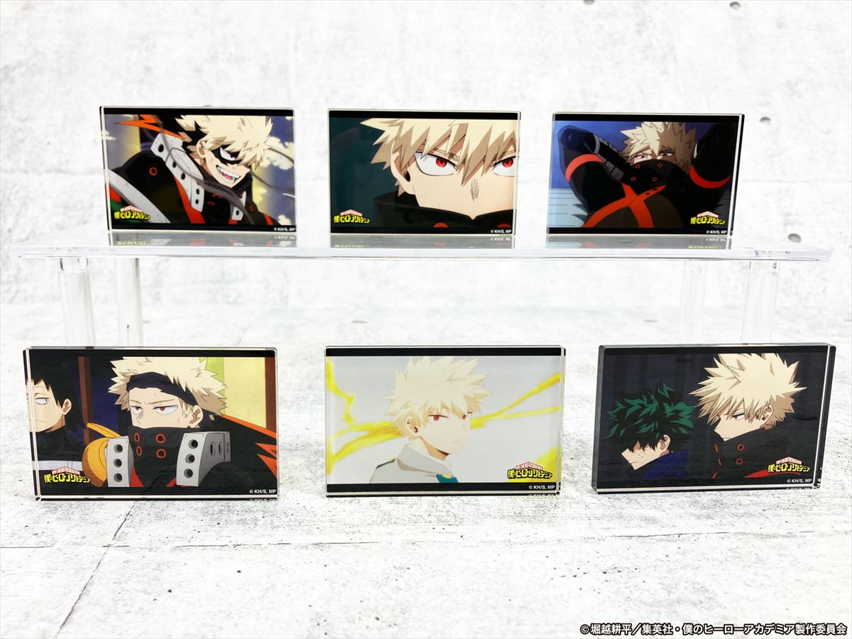 僕のヒーローアカデミア TD場面写アクリルブロック〜爆豪勝己ver．〜画像
