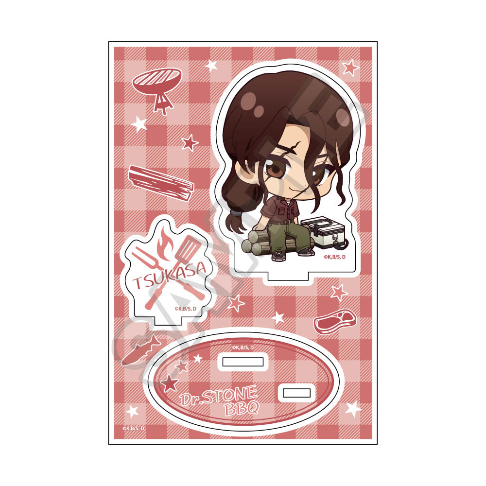 Dr.STONE ちびっつ！ バーベキュー アクリルスタンドJr. 獅子王司画像