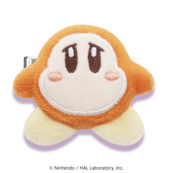 星のカービィ もふもふヘアクリップ 5ワドルディ こまった画像