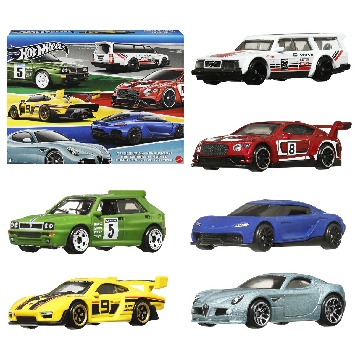 ۥåȥ(HotWheels)桼ޥѥå6ʪߥ˥3ФޥHRX56