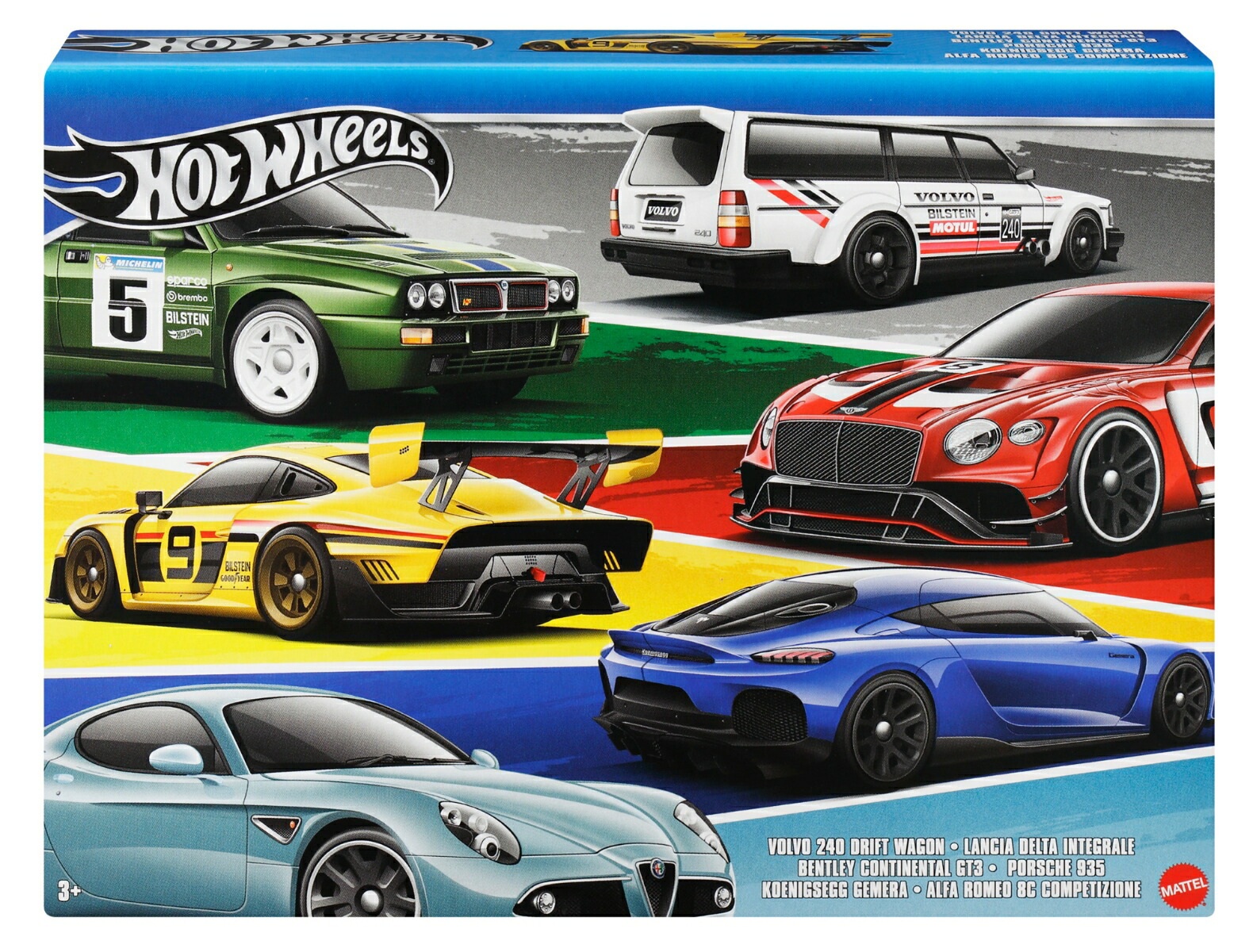 �ۥåȥ�������(HotWheels)�桼����������ޥ���ѥå�6��������ʪ�������ߥ˥���3�Ф���ޥ��HRX56