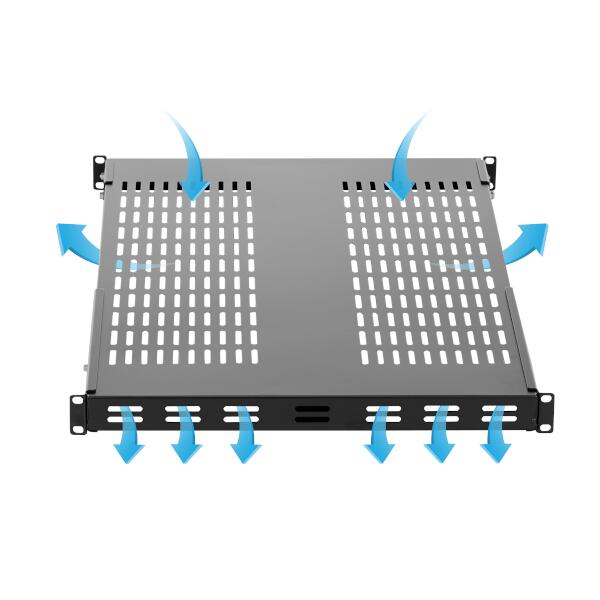 ブックス: 1U 伸縮式放熱スリット付きサーバーラック棚板 耐荷重113kg - StarTech.com - 0065030848152 : PCソフト・周辺機器