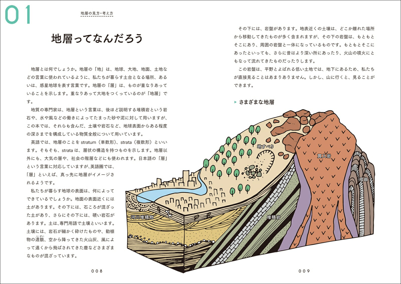 楽天ブックス 地層のきほん 縞模様はどうしてできる 岩石や化石から何がわかる 地球の活動を読み解く地層の話 目代 邦康 本