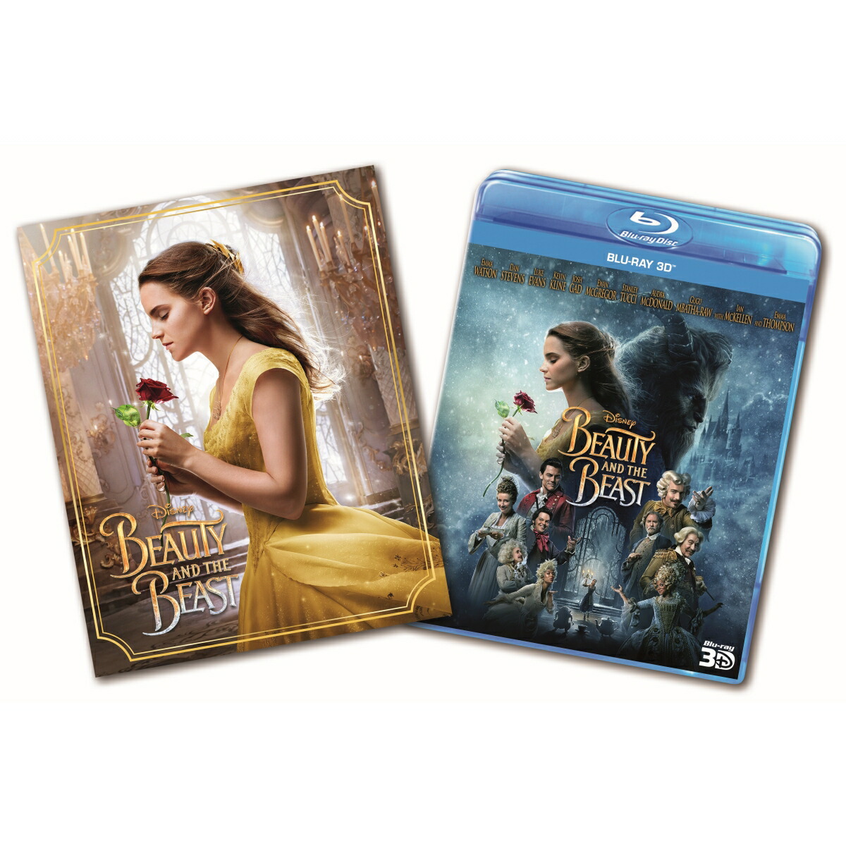 楽天ブックス 美女と野獣 Movienexプラス3d オンライン初回限定商品 3d Blu Ray ビル コンドン エマ ワトソン Dvd