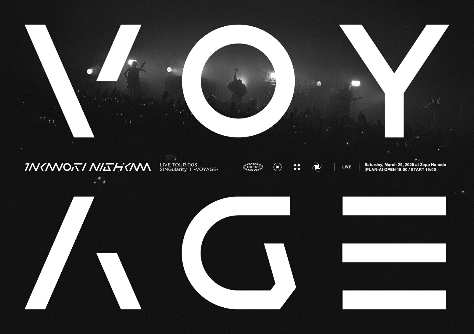 TAKANORI NISHIKAWA LIVE TOUR 003「SINGularity III -VOYAGE-」(通常盤BD)【Blu-ray】画像