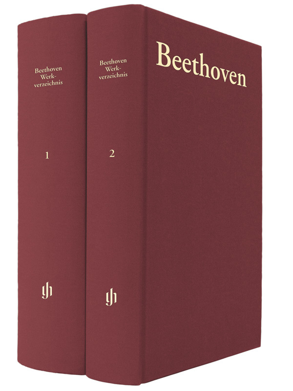 【輸入楽譜】ベートーヴェン, Ludwig van: Thematic-Bibliographical Catalogue of Works -2巻セット/Dorfmuller & Gertsch & Ronge編(布装)画像