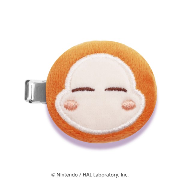 星のカービィ もふもふヘアクリップ 9ワドルディ すやすや (フェイス)画像