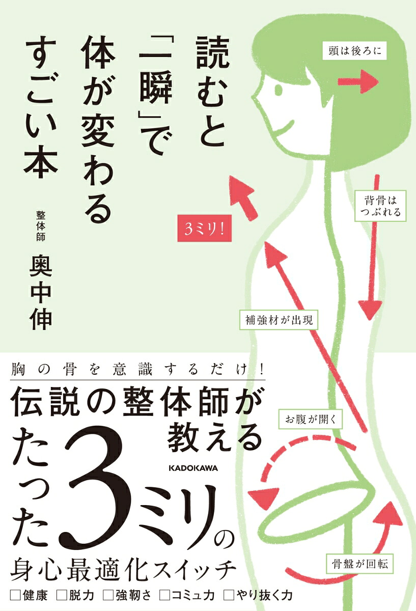 読むと「一瞬」で体が変わるすごい本[奥中伸]