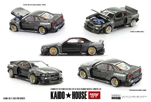 楽天市場】MINI-GT 1/64 Nissan スカイライン GT-R(KPGC10