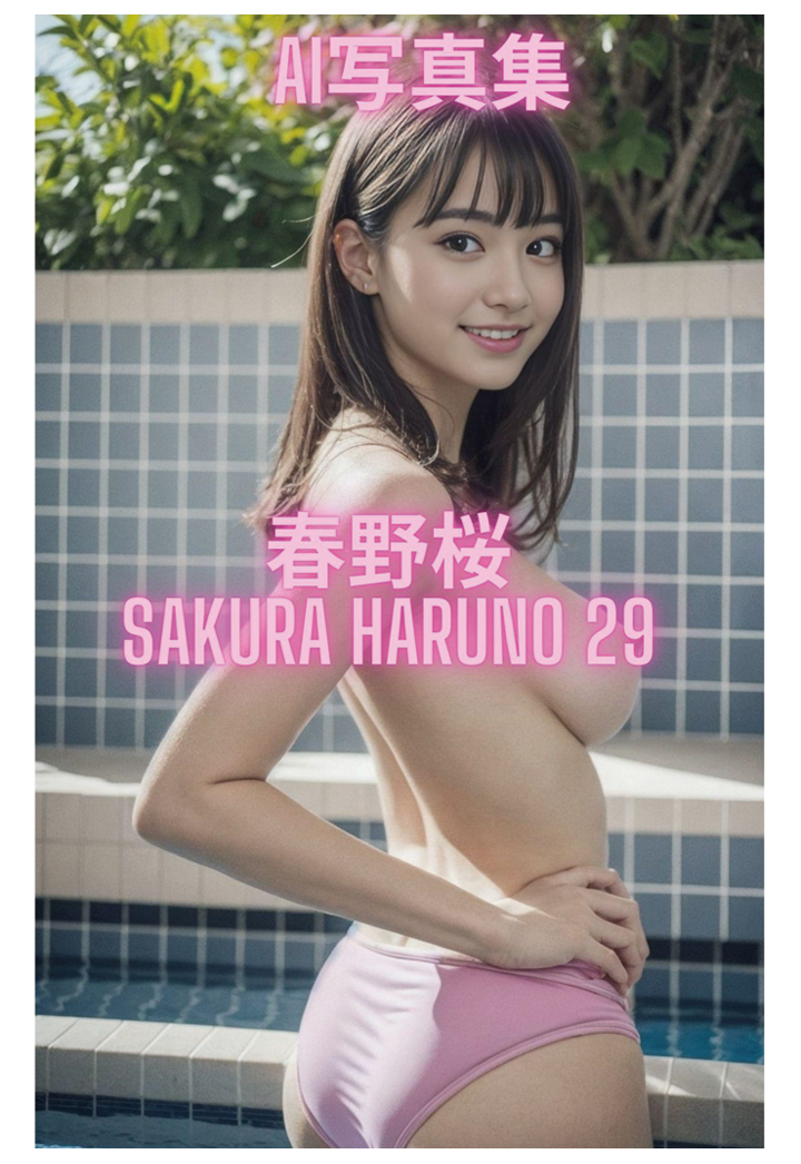 【POD】AI写真集 春野桜 Sakura Haruno 29画像