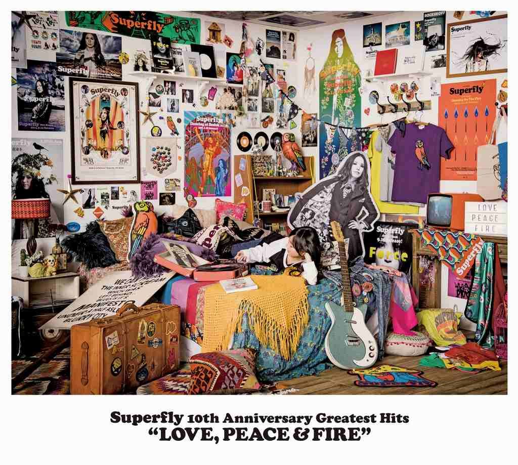 Superfly 10th Anniversary Greatest Hits 「LOVE, PEACE & FIRE」 (通常盤 3CD)画像