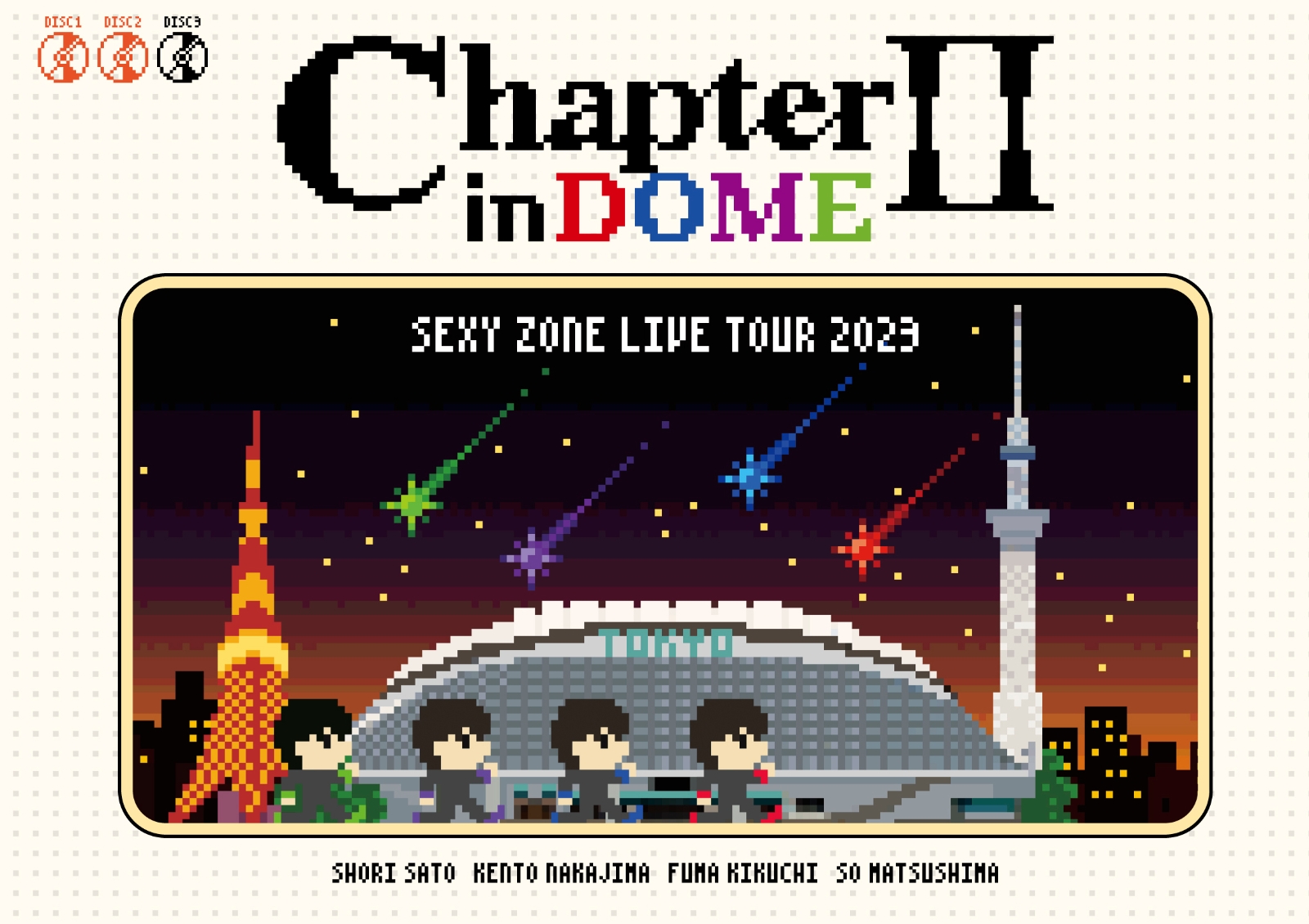 楽天ブックス: SEXY ZONE LIVE TOUR 2023 ChapterII in DOME(初回限定