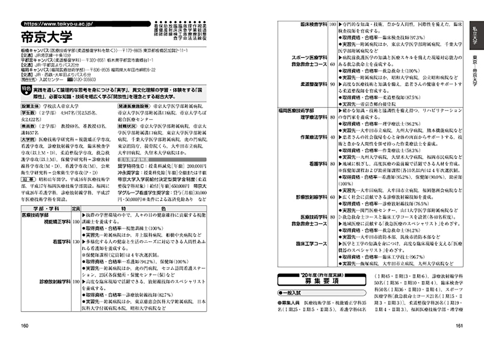 看護・医療大学受験案内2021年度用[晶文社学校案内編集部]