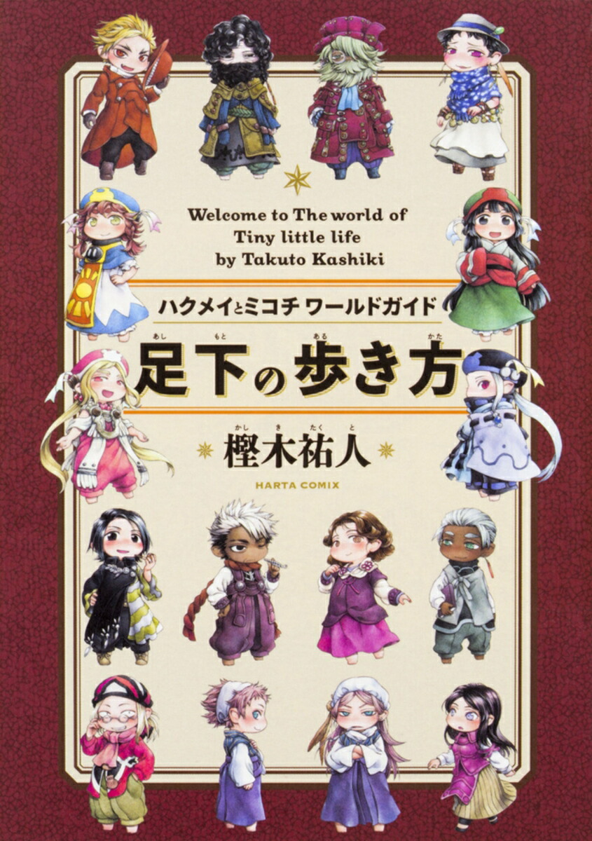 ハクメイとミコチ ワールドガイド 足下の歩き方画像