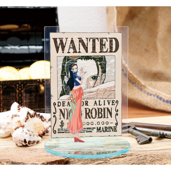 ONE PIECE MA-D07　ロビン　まめパズルダイカット 40ピース画像