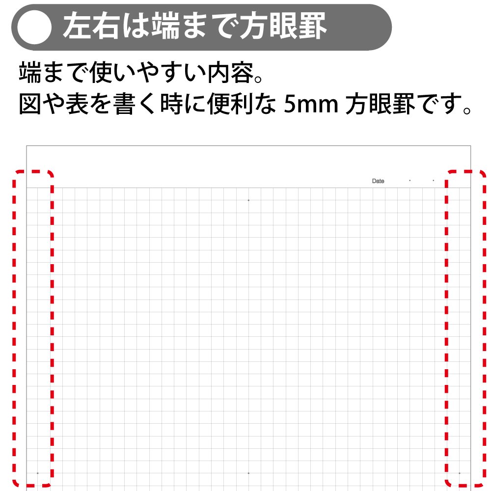 楽天ブックス コクヨ ノート 大人キャンパス ノートパッド 方眼罫 横 70枚 レーm727s5 D ノートパッド 本