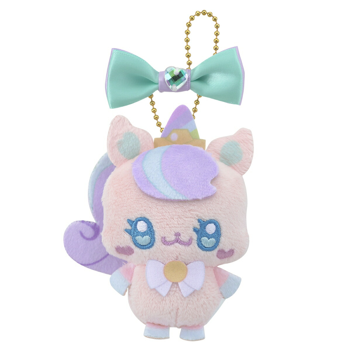 【特典】ぷちきゅあ〜Precure fairies〜　リボン付きマスコット ぷちきゅあにこ(ぷちきゅあイニシャルステッカー1枚)画像