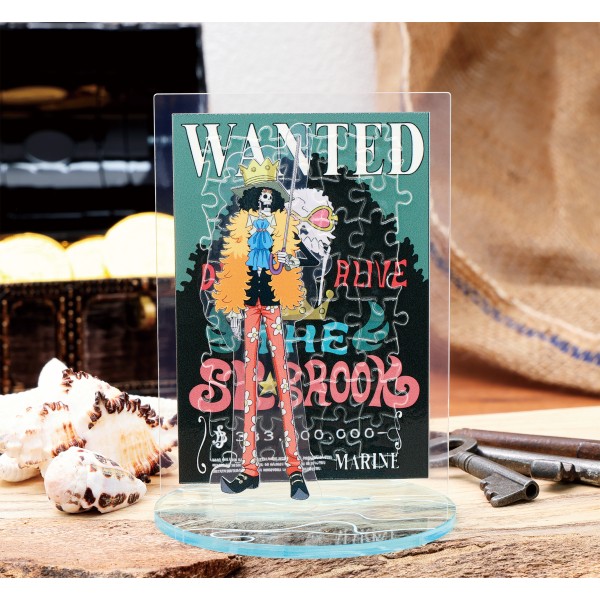 ONE PIECE MA-D09　ブルック　まめパズルダイカット 40ピース画像