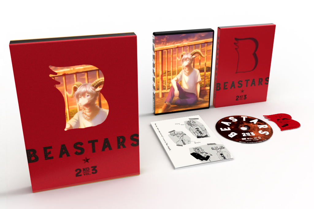 BEASTARS 2nd Vol.3 初回生産限定版【Blu-ray】 [ 小林親弘 ]画像