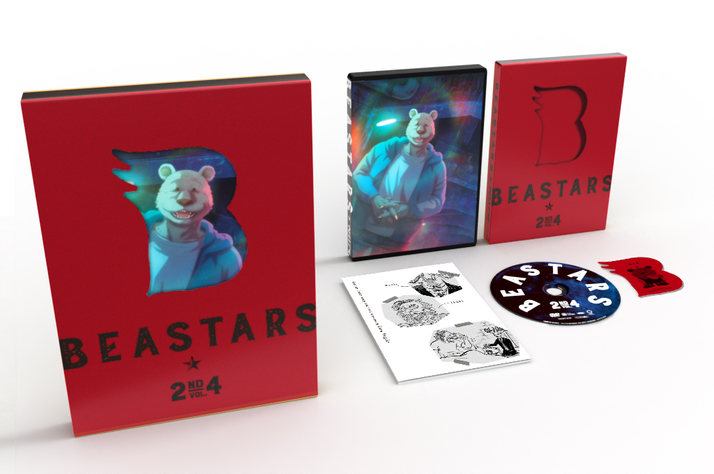 BEASTARS 2nd Vol.4 初回生産限定版【Blu-ray】 [ 小林親弘 ]画像