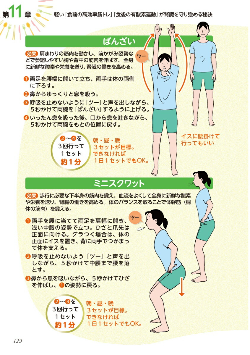運動を頑張らなくても腎機能がみるみる強まる食べ物大全[上月正博]