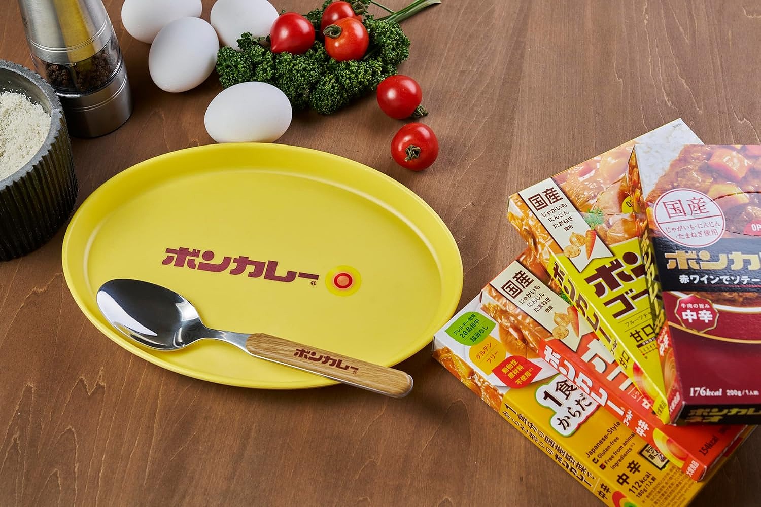 ボンカレーカレー皿＆スプーンBOOK（TJMOOK）