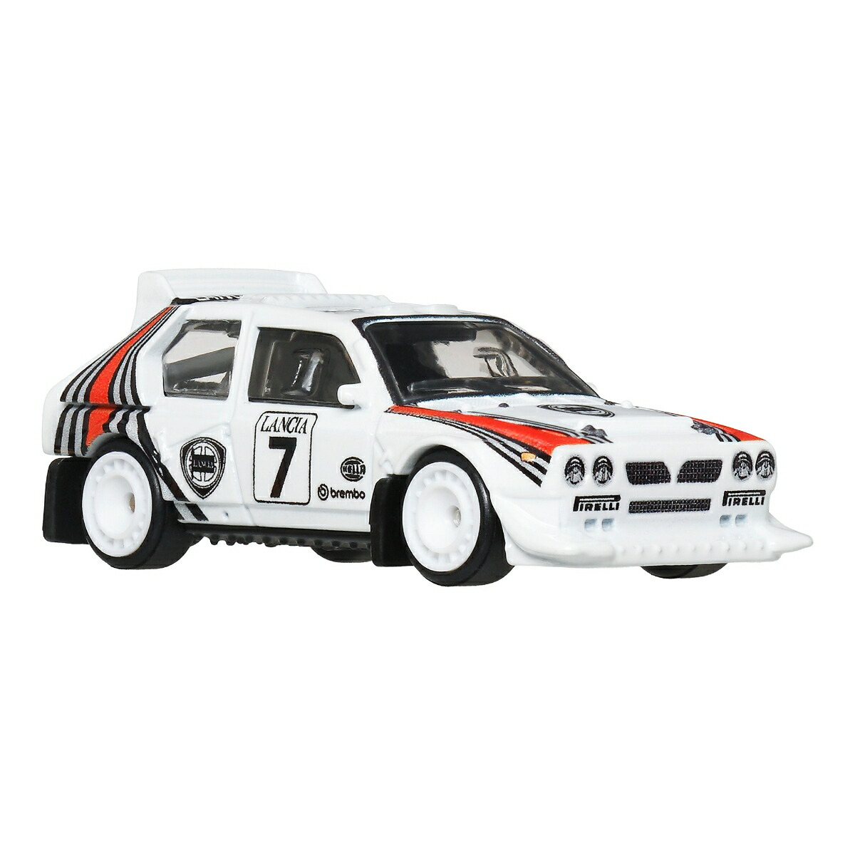 ホットウィール(HotWheels)カーカルチャースリルクライマーズランチア・デルタS4乗り物おもちゃミニカー3歳からホワイトJKF01