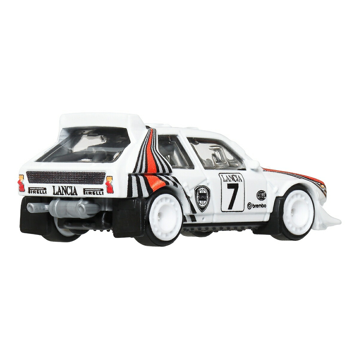 ホットウィール(HotWheels)カーカルチャースリルクライマーズランチア・デルタS4乗り物おもちゃミニカー3歳からホワイトJKF01