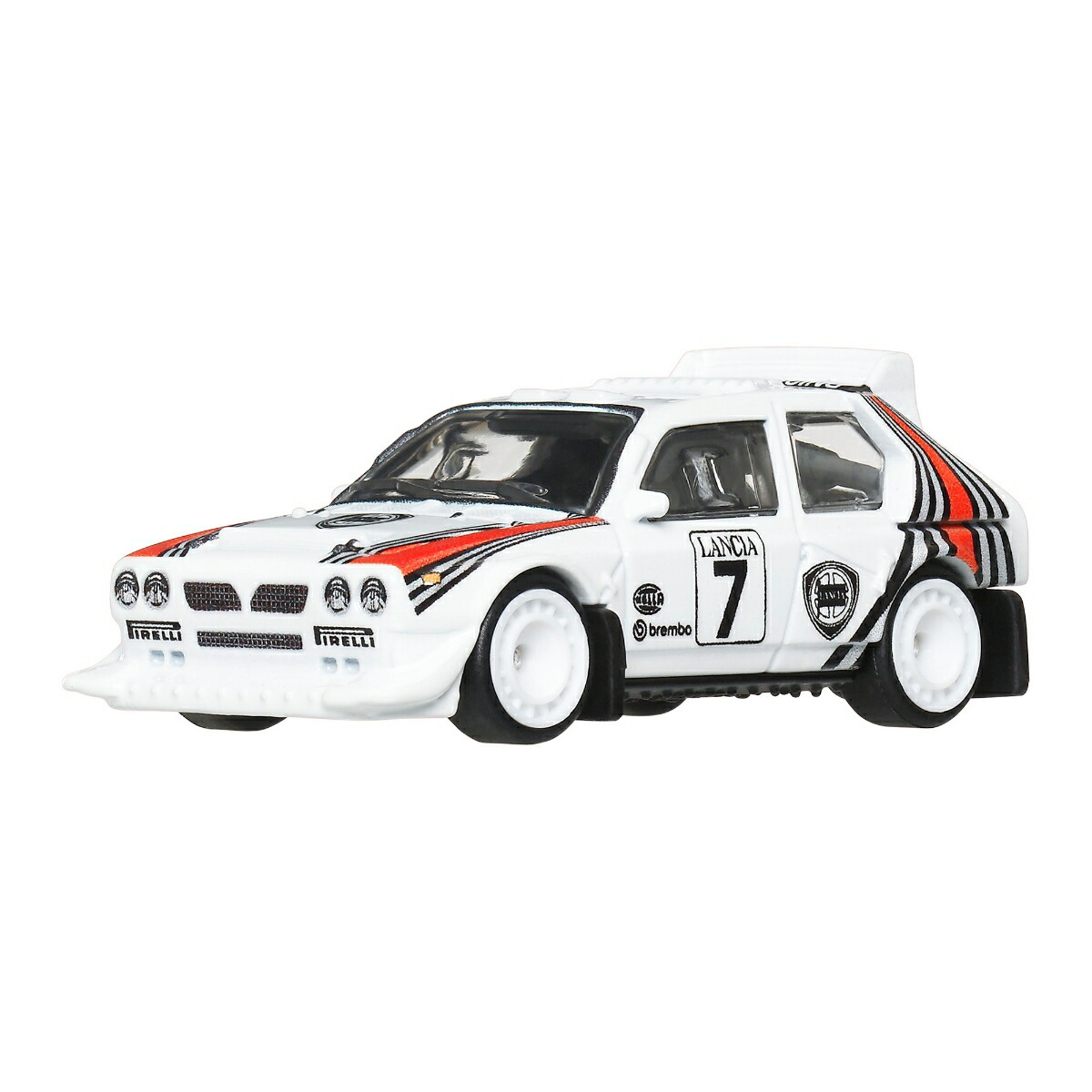 ホットウィール(HotWheels)カーカルチャースリルクライマーズランチア・デルタS4乗り物おもちゃミニカー3歳からホワイトJKF01