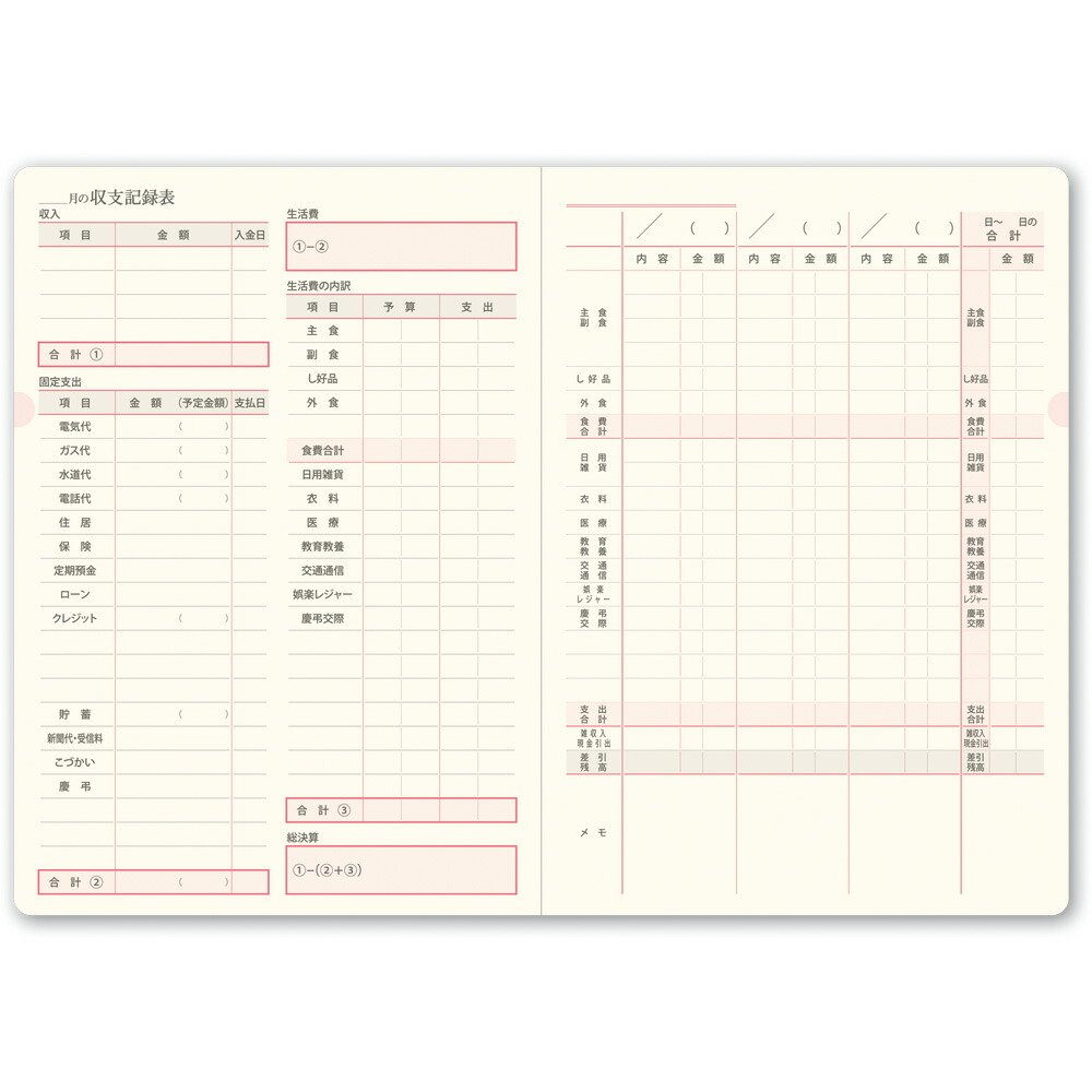 楽天ブックス 7754 ペイジェムメモリー家計簿 ローラ アシュレイ 日付なしb5 ダリアパレード 本