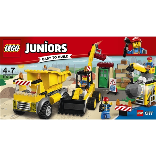 楽天ブックス: レゴ（LEGO）ジュニア シティ“工事現場セット“ 10734 - 玩具 - 5702015868334 : ゲーム