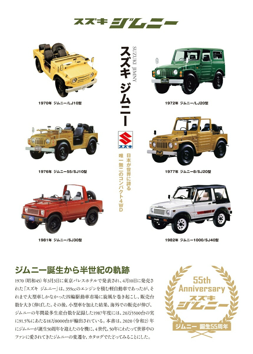 楽天市場】【限定復刊オンデマンド版】スズキ ジムニーJA11