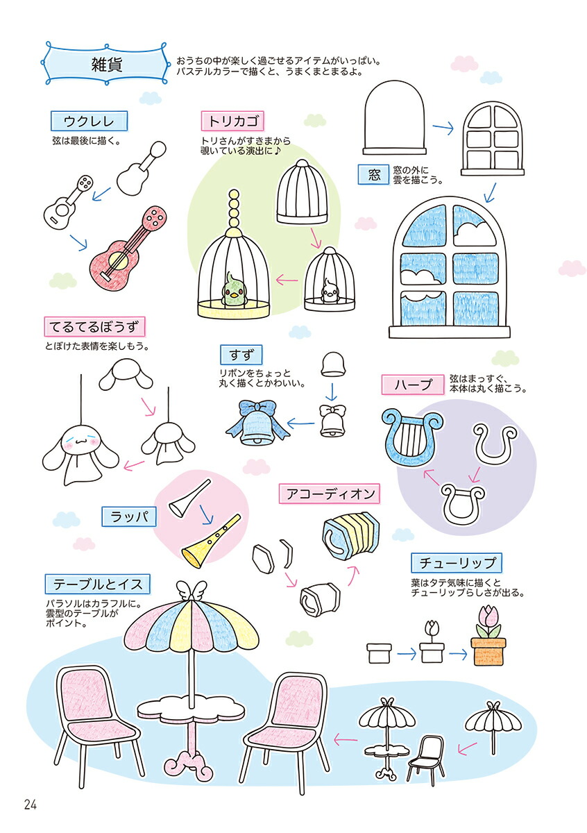 サンリオキャラクターズボールペンイラスト帖誰でもすぐにかんたん＆かわいい[株式会社サンリオ]