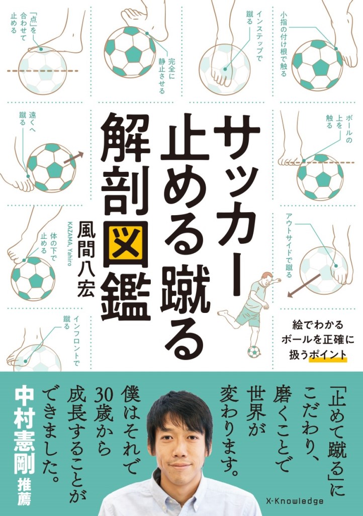 楽天ブックス サッカー止める蹴る解剖図鑑 風間 八宏 本