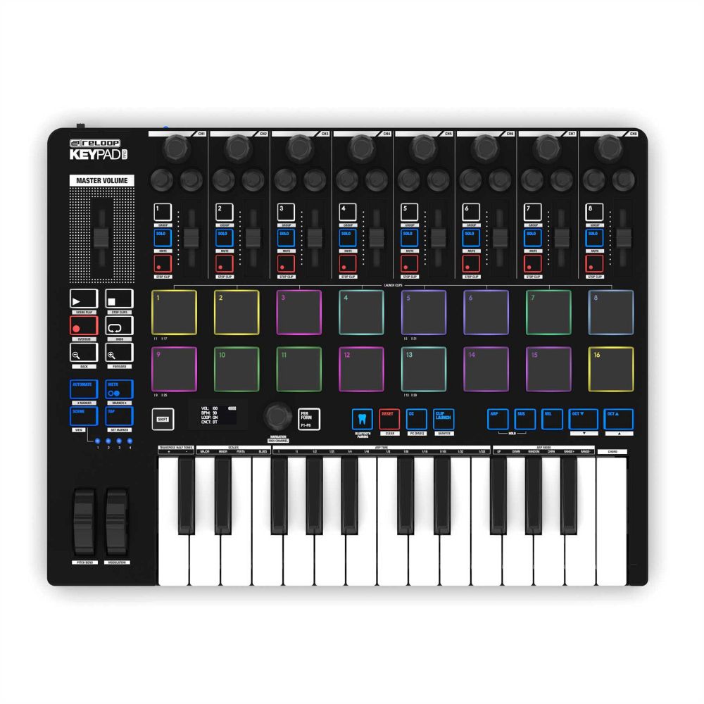 ブックス: Reloop ワイヤレスMIDIコントローラー Keypad Pro - Reloop - 4043034168373 : PCソフト・周辺機器
