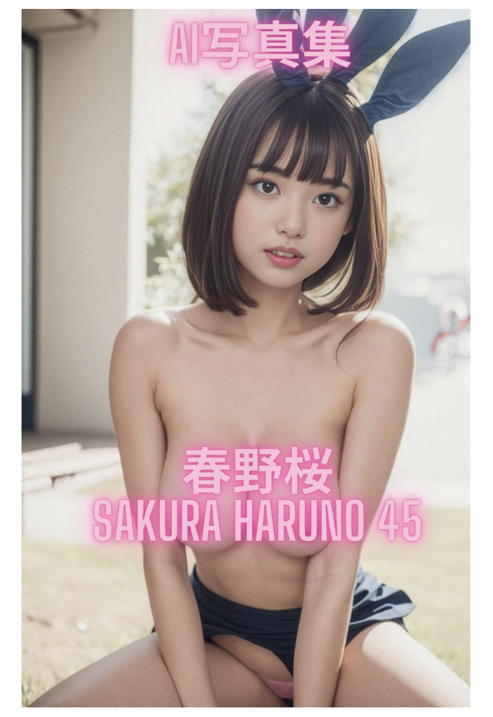 【POD】AI写真集 春野桜 Sakura Haruno 45画像
