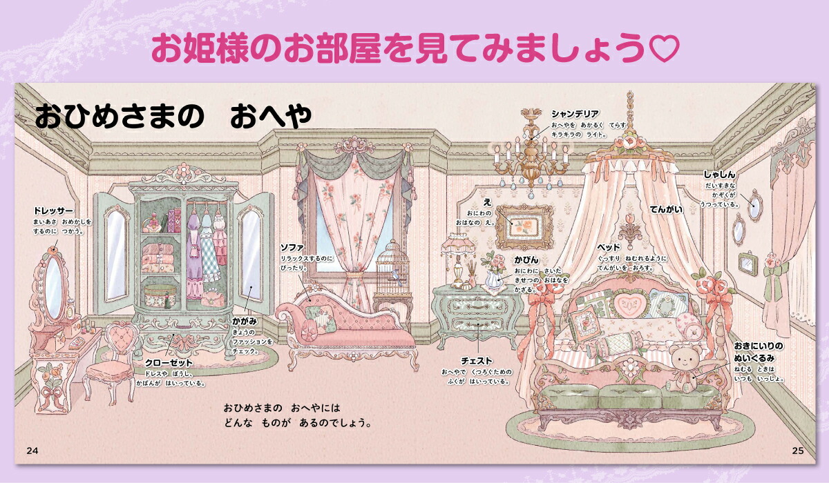 おひめさまのずかん（学研のえほんずかん10）[cotolie．]