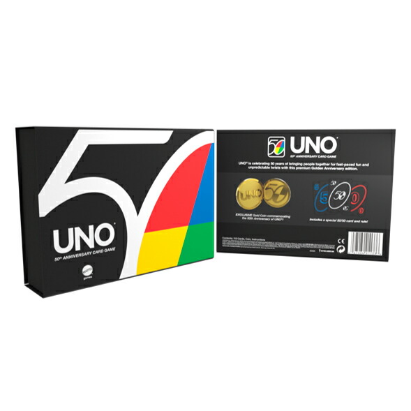 楽天ブックス ウノ Uno 50周年 プレミアムエディション 限定カード ワイルド50 50カード 記念ゴールドコイン Gxj94 玩具 ゲーム 楽天ブックス ウノ Uno 50周年 プレミアムエディション 限定カード ワイルド50 50カード 記念ゴールドコイン Gxj94 玩具 ゲーム