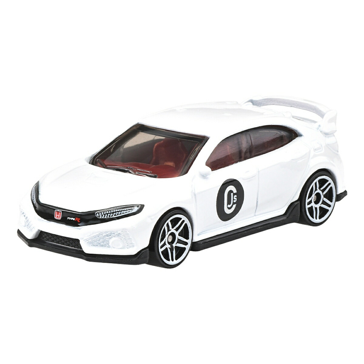 ホットウィール(HotWheels)ベーシックカー2018ホンダシビックタイプR乗り物おもちゃミニカー3歳からホワイトJMX20