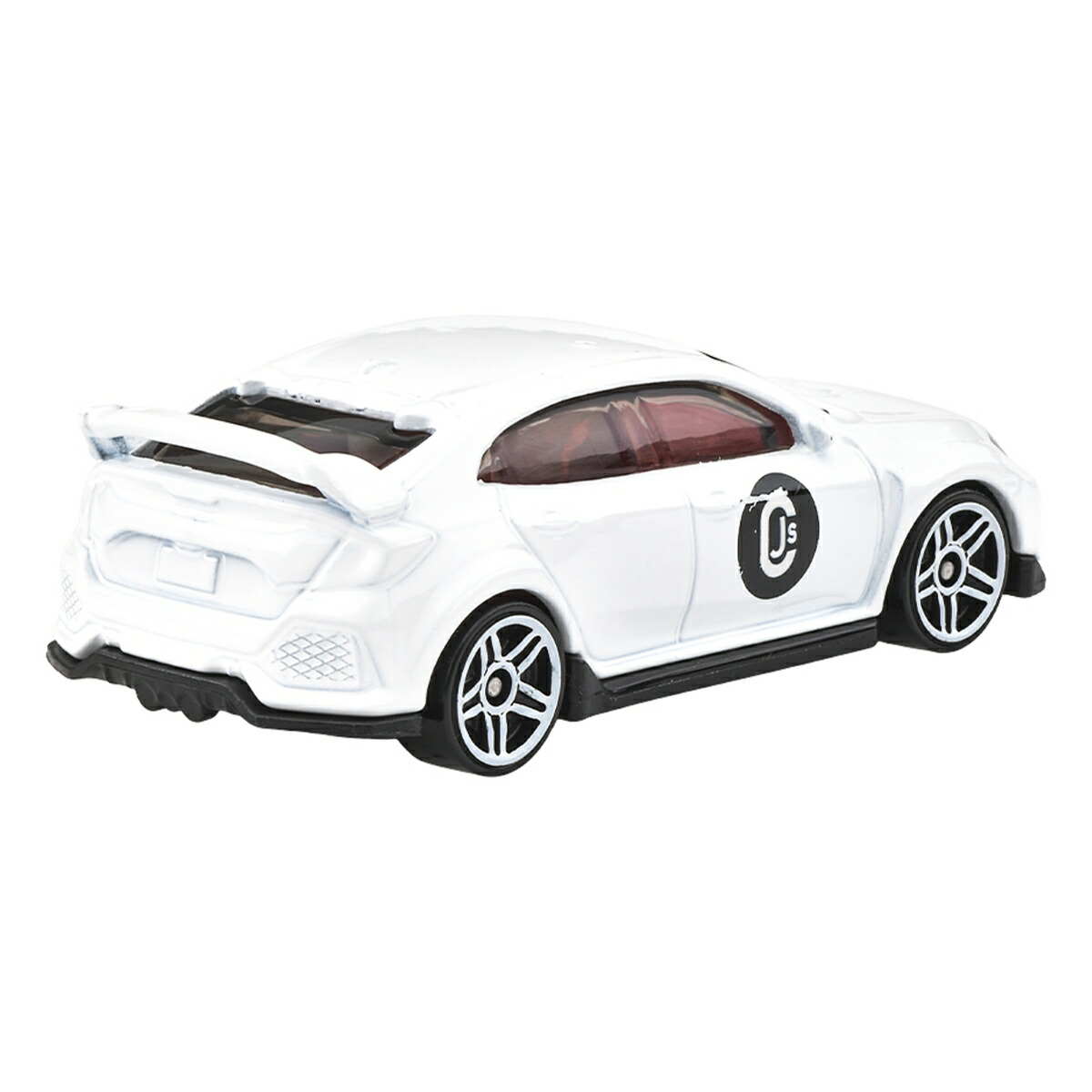 ホットウィール(HotWheels)ベーシックカー2018ホンダシビックタイプR乗り物おもちゃミニカー3歳からホワイトJMX20
