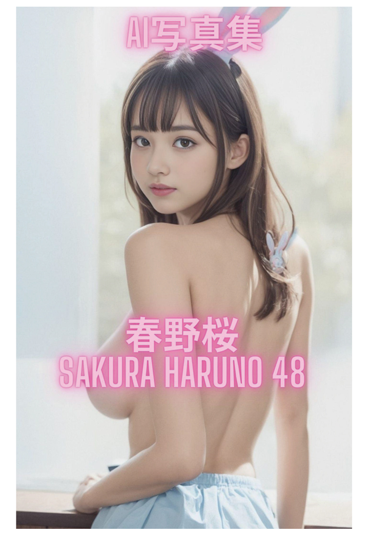 【POD】AI写真集 春野桜 Sakura Haruno 48画像