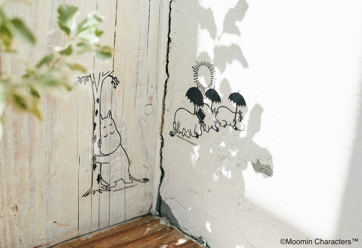 MOOMINウォールステッカーBOOK