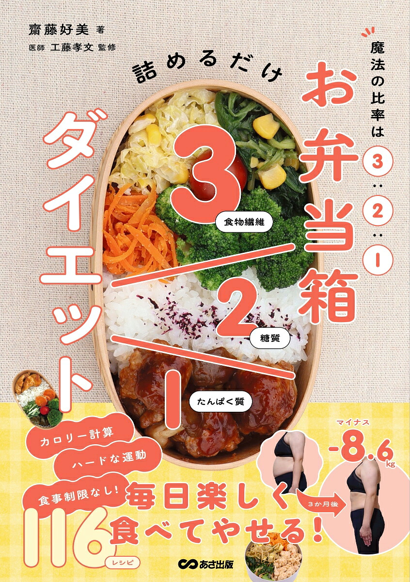 魔法の比率は3：2：1お弁当箱ダイエット[齋藤好美]
