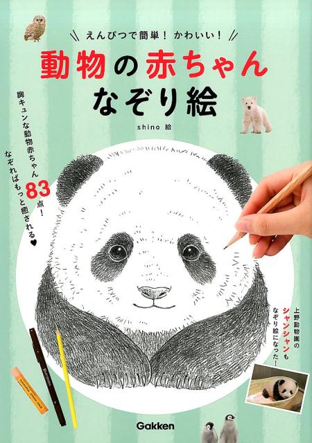 楽天ブックス えんぴつで簡単 かわいい 動物の赤ちゃんなぞり絵 Shino 本