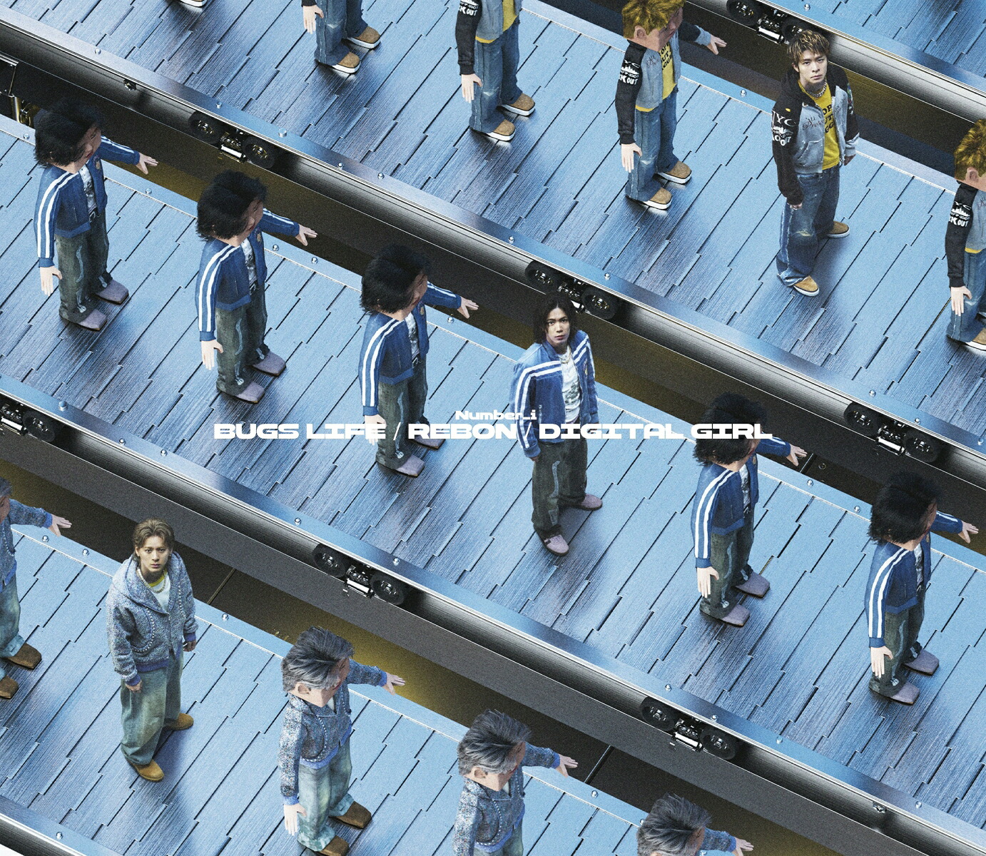 BUGSLIFE/REBON/DIGITALGIRL(初回限定盤BCD＋Blu-ray)[Number_i]