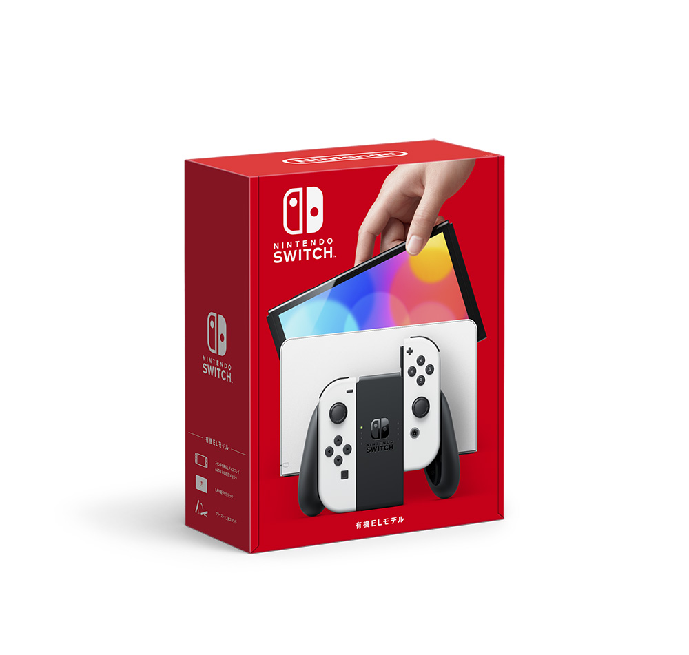 新品未使用・箱ダメージ有】 Nintendo Switch 有機ELモデル 白