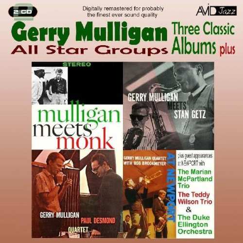 楽天ブックス Mulligan All Star Groups Three Classic Albums Plus ジェリー マリガン 4526180378518 Cd